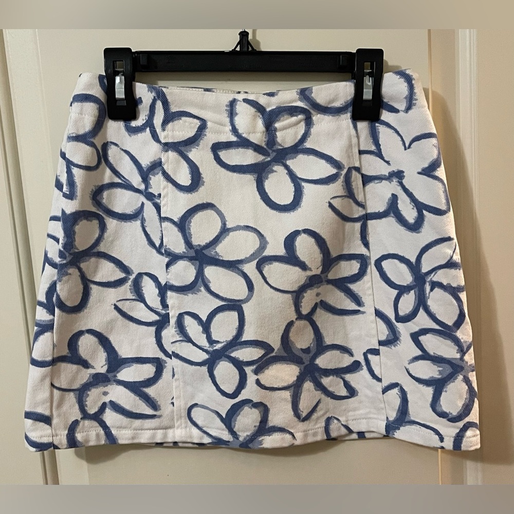 UO Urban Outfitters Poppy Denim Mini Skirt XS